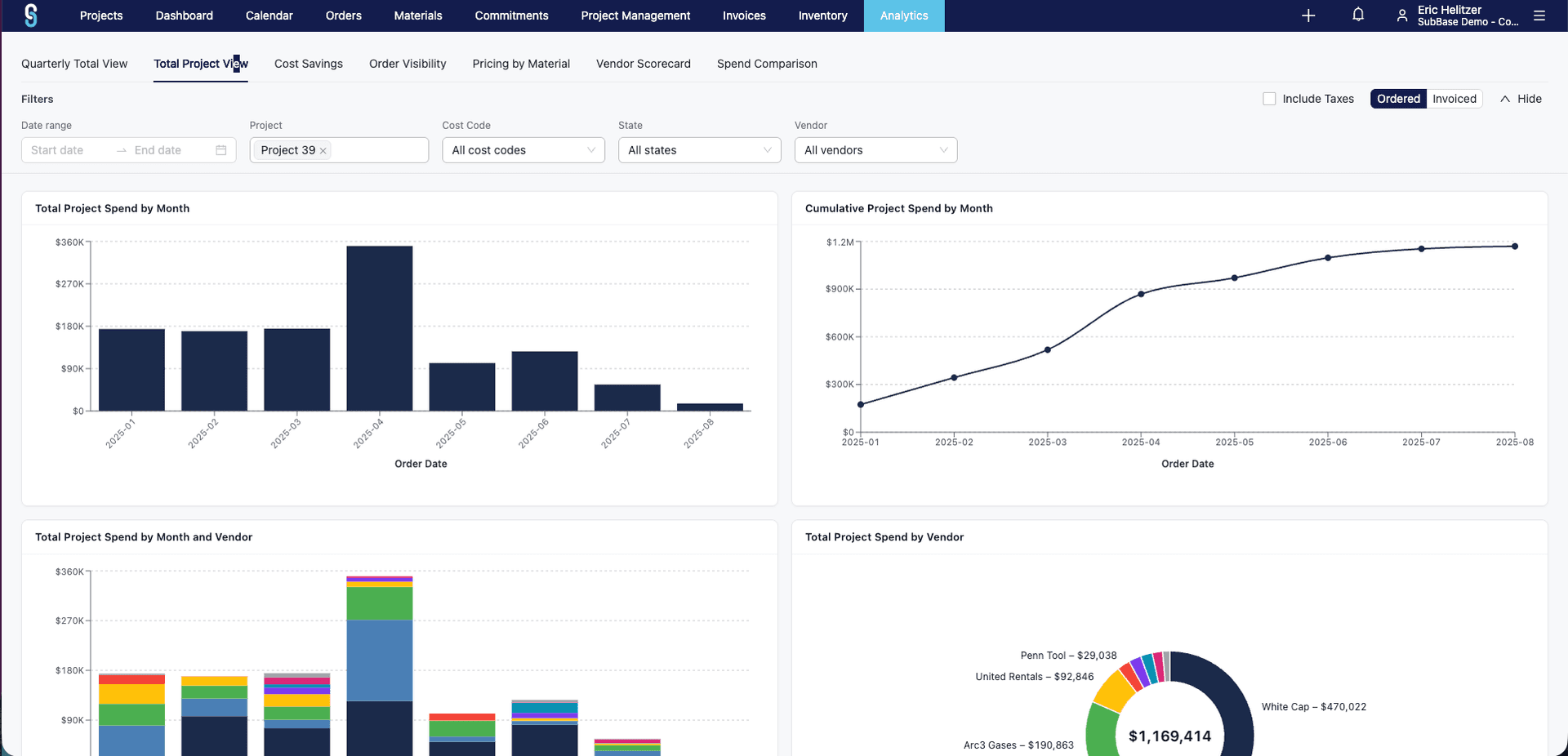 SubBase screenshot